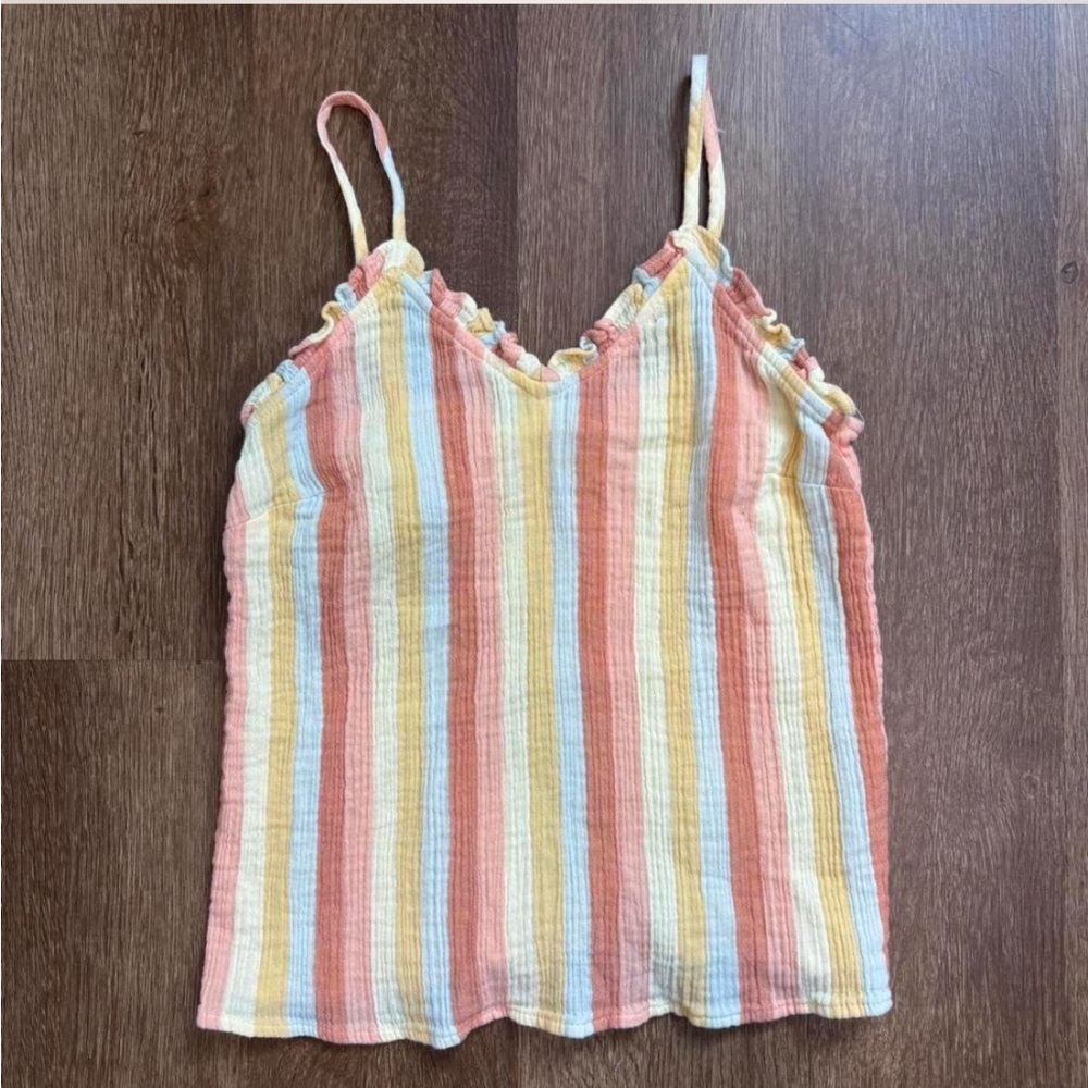 a.n.a Pastel Striped Sleeveless Cami Top